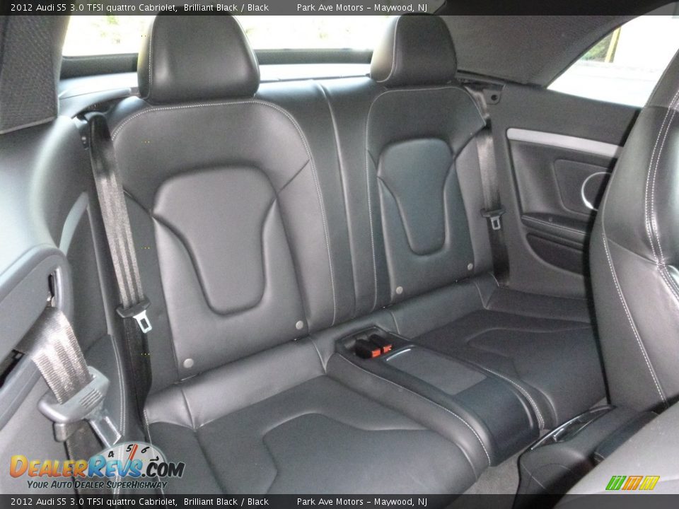 2012 Audi S5 3.0 TFSI quattro Cabriolet Brilliant Black / Black Photo #27