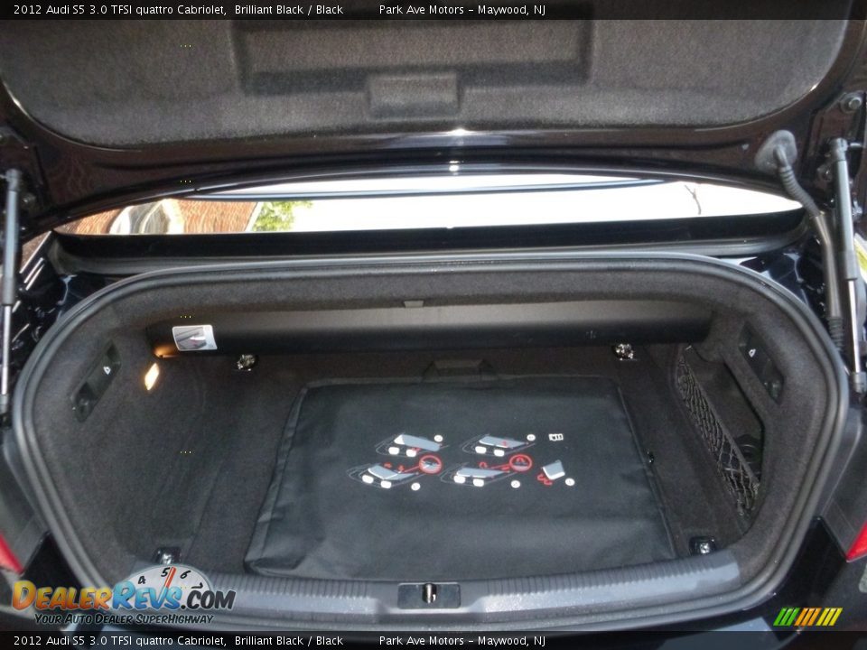 2012 Audi S5 3.0 TFSI quattro Cabriolet Brilliant Black / Black Photo #29