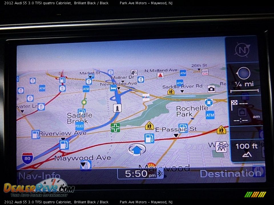 2012 Audi S5 3.0 TFSI quattro Cabriolet Brilliant Black / Black Photo #33