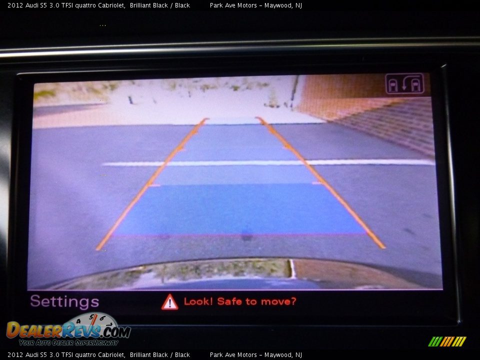 2012 Audi S5 3.0 TFSI quattro Cabriolet Brilliant Black / Black Photo #34