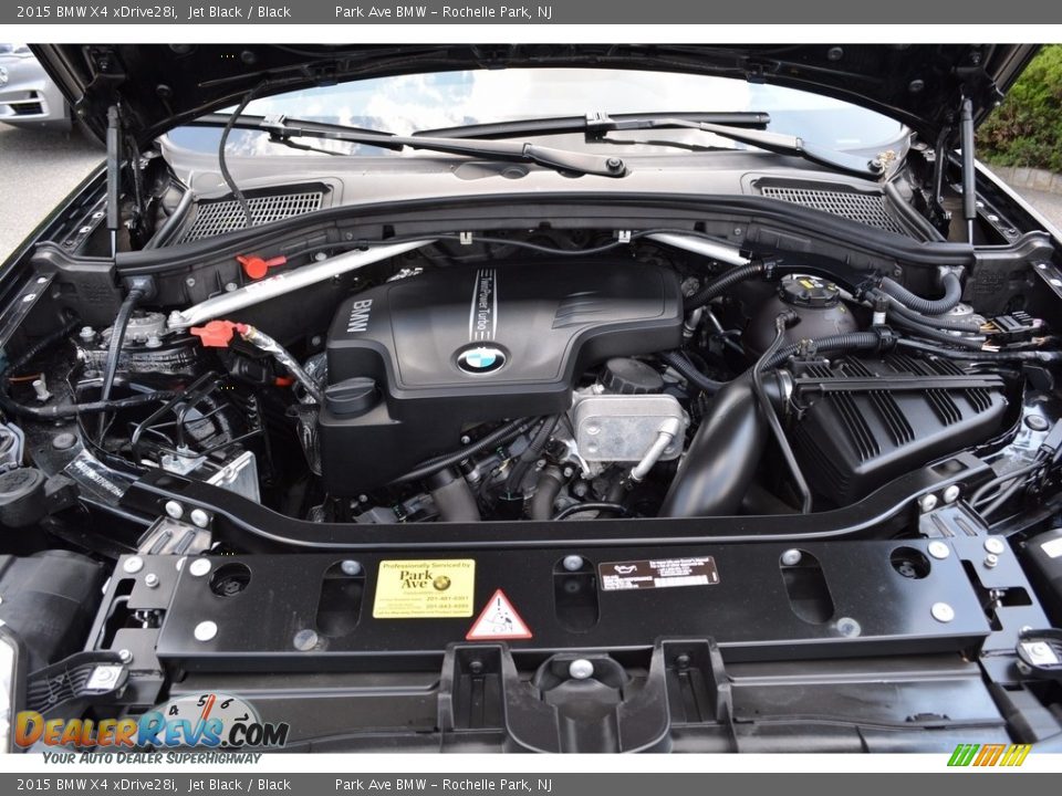 2015 BMW X4 xDrive28i Jet Black / Black Photo #30