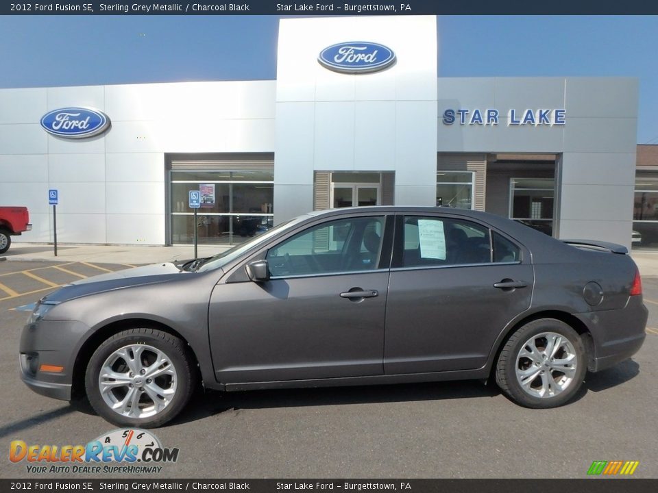 2012 Ford Fusion SE Sterling Grey Metallic / Charcoal Black Photo #1