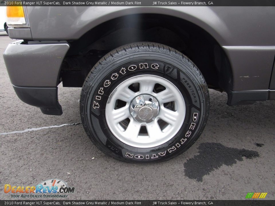 2010 Ford Ranger XLT SuperCab Dark Shadow Grey Metallic / Medium Dark Flint Photo #30