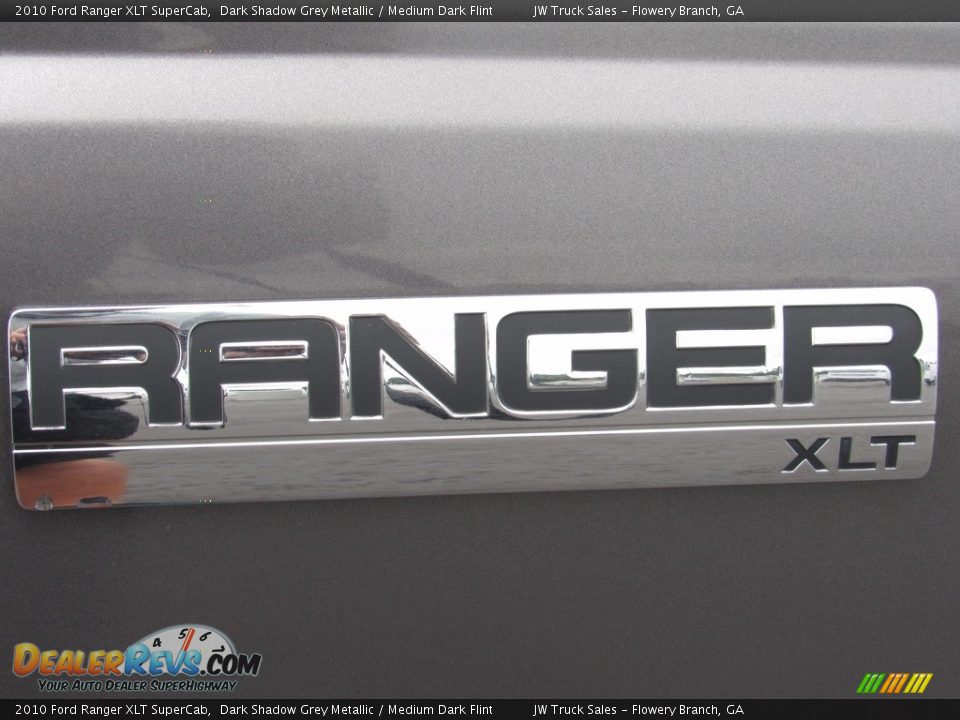 2010 Ford Ranger XLT SuperCab Dark Shadow Grey Metallic / Medium Dark Flint Photo #36