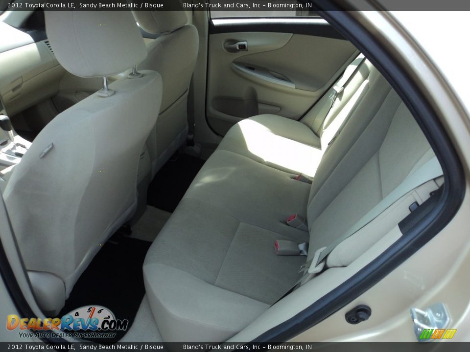 2012 Toyota Corolla LE Sandy Beach Metallic / Bisque Photo #8