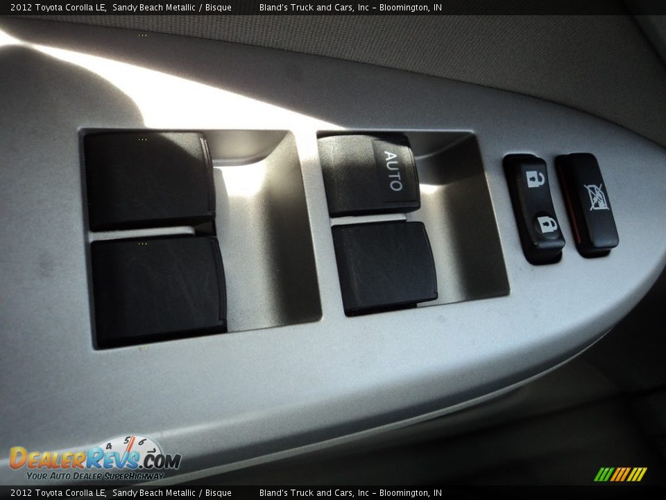 2012 Toyota Corolla LE Sandy Beach Metallic / Bisque Photo #9