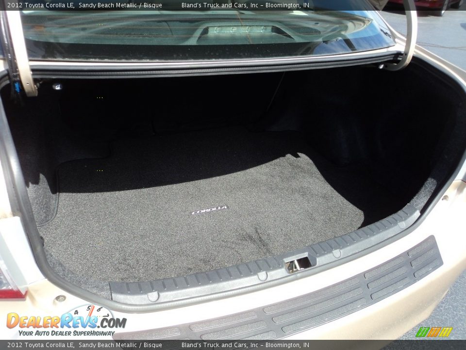 2012 Toyota Corolla LE Sandy Beach Metallic / Bisque Photo #23