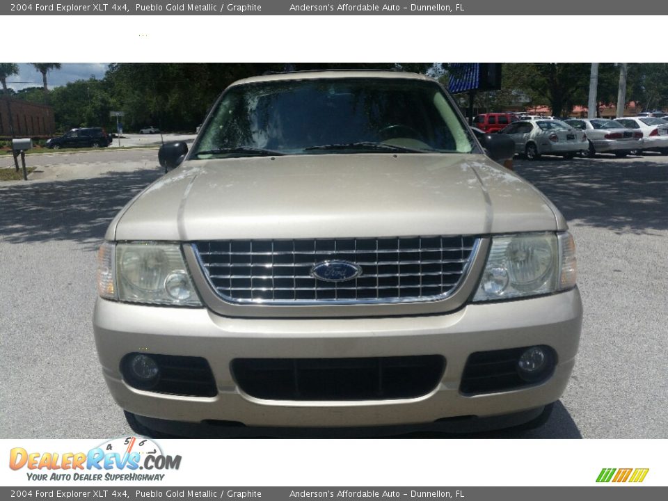 2004 Ford Explorer XLT 4x4 Pueblo Gold Metallic / Graphite Photo #8