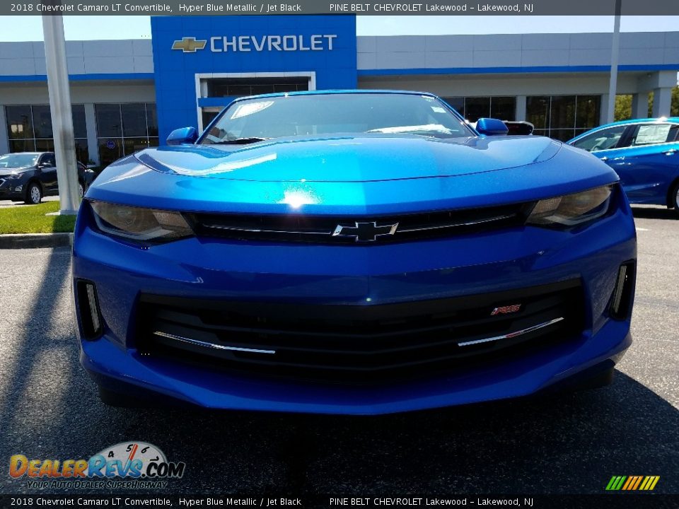 2018 Chevrolet Camaro LT Convertible Hyper Blue Metallic / Jet Black Photo #2