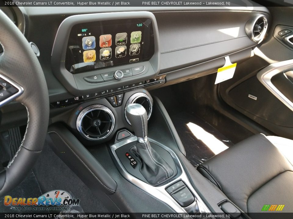 2018 Chevrolet Camaro LT Convertible Hyper Blue Metallic / Jet Black Photo #10