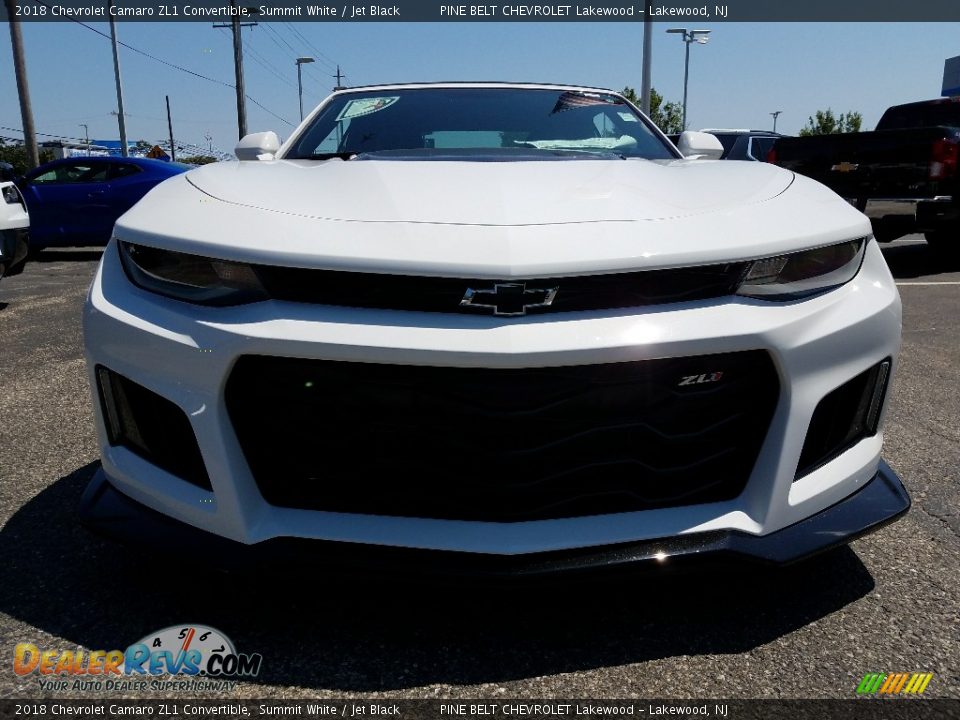 2018 Chevrolet Camaro ZL1 Convertible Summit White / Jet Black Photo #2