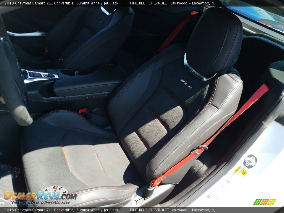 2018 Chevrolet Camaro ZL1 Convertible Summit White / Jet Black Photo #8
