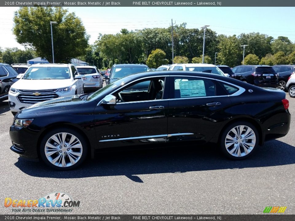 2018 Chevrolet Impala Premier Mosaic Black Metallic / Jet Black Photo #3