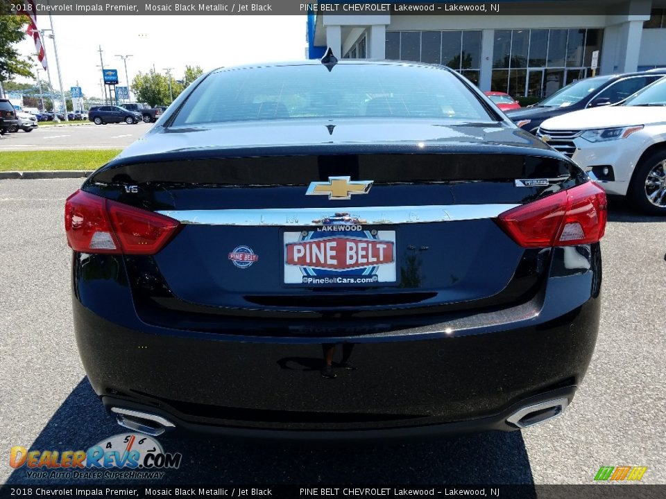 2018 Chevrolet Impala Premier Mosaic Black Metallic / Jet Black Photo #5