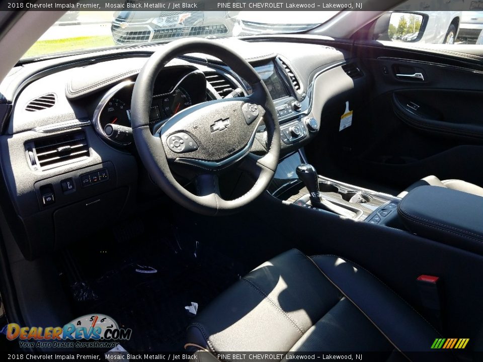 2018 Chevrolet Impala Premier Mosaic Black Metallic / Jet Black Photo #7