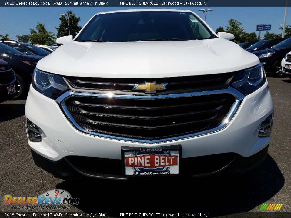 2018 Chevrolet Equinox LT AWD Summit White / Jet Black Photo #2