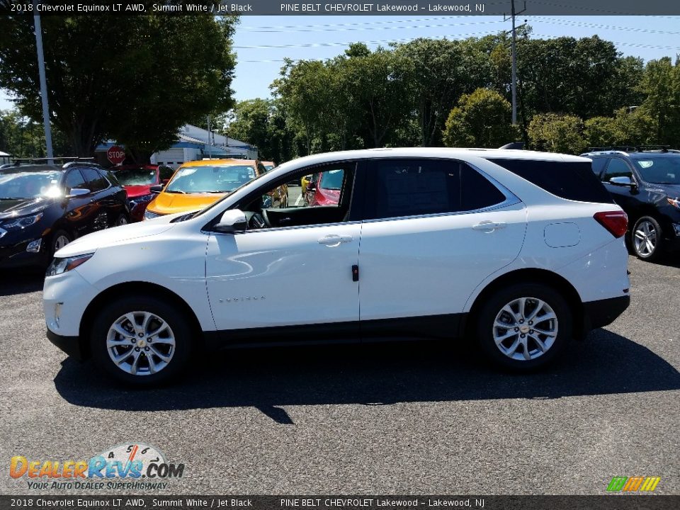 2018 Chevrolet Equinox LT AWD Summit White / Jet Black Photo #3