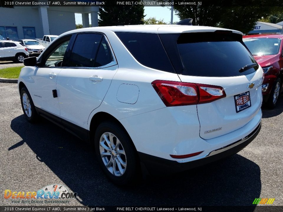 2018 Chevrolet Equinox LT AWD Summit White / Jet Black Photo #4