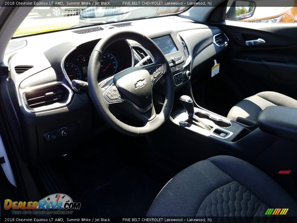2018 Chevrolet Equinox LT AWD Summit White / Jet Black Photo #7