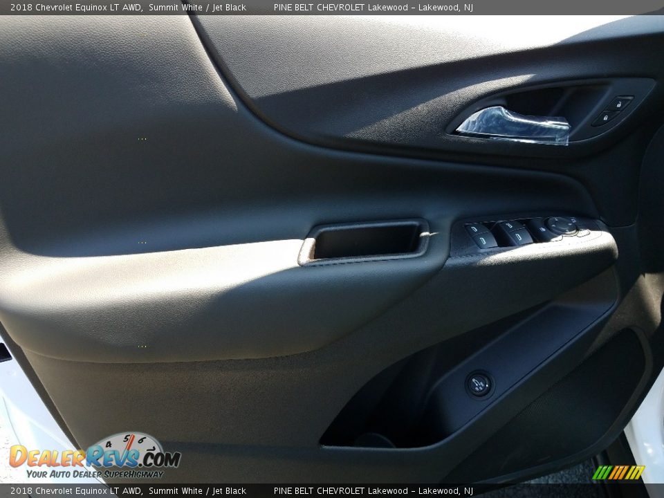 2018 Chevrolet Equinox LT AWD Summit White / Jet Black Photo #8