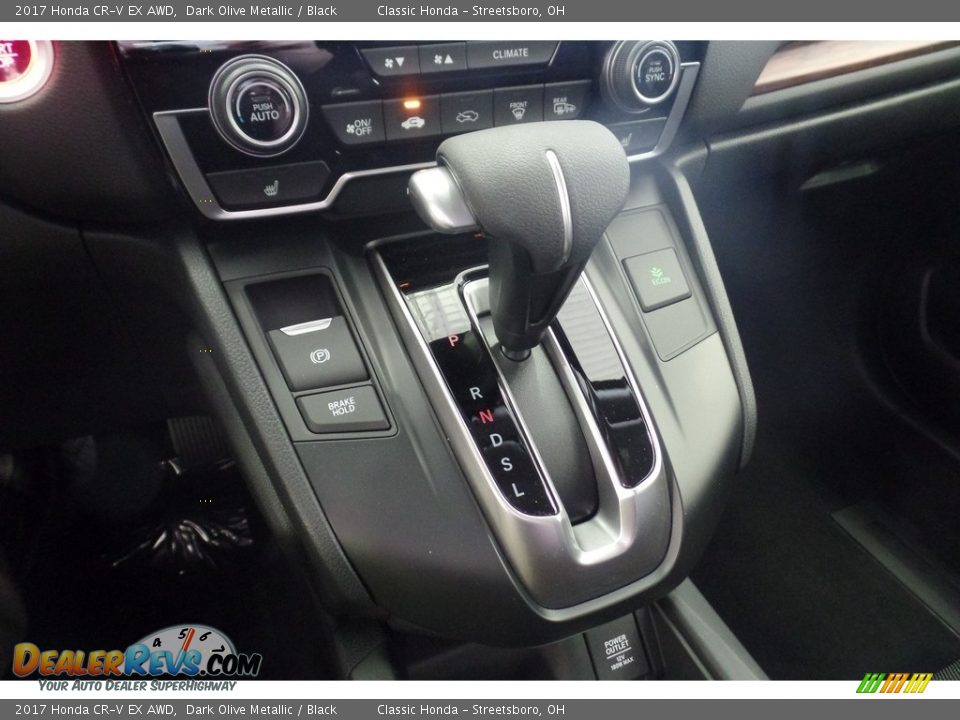 2017 Honda CR-V EX AWD Dark Olive Metallic / Black Photo #13