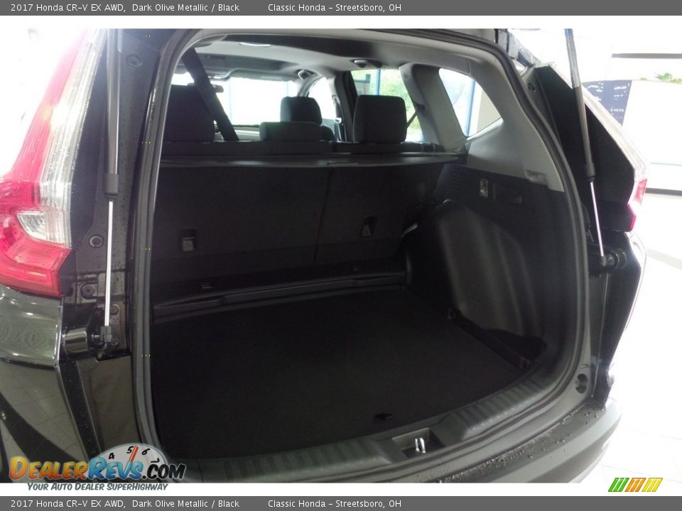 2017 Honda CR-V EX AWD Dark Olive Metallic / Black Photo #14