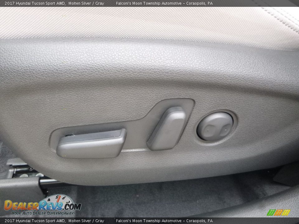2017 Hyundai Tucson Sport AWD Molten Silver / Gray Photo #12