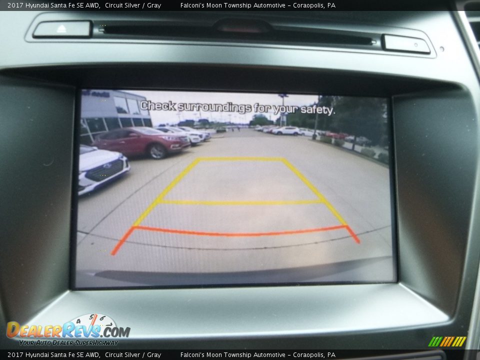 2017 Hyundai Santa Fe SE AWD Circuit Silver / Gray Photo #15