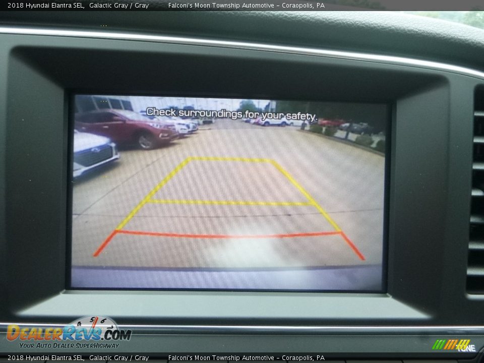 2018 Hyundai Elantra SEL Galactic Gray / Gray Photo #15