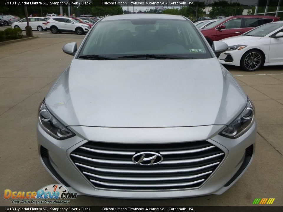 2018 Hyundai Elantra SE Symphony Silver / Black Photo #4