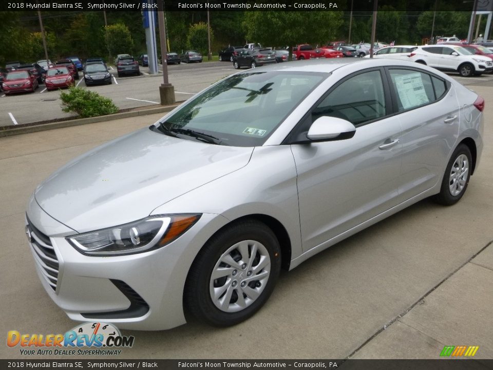 2018 Hyundai Elantra SE Symphony Silver / Black Photo #5