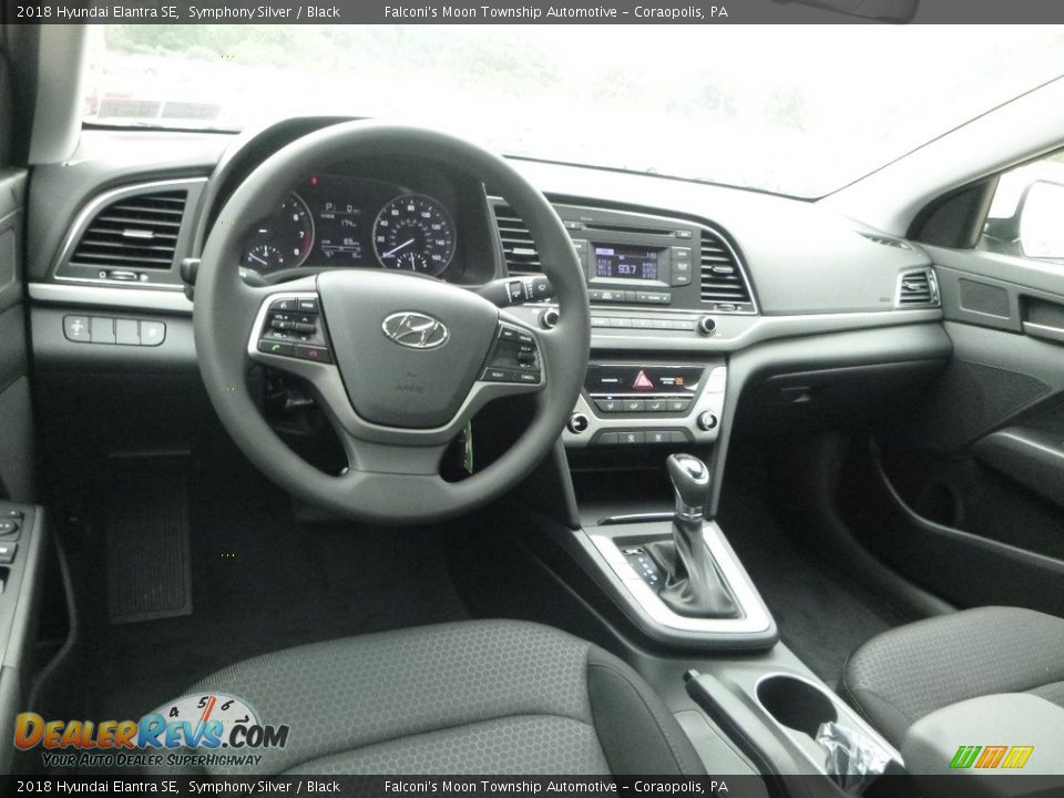 2018 Hyundai Elantra SE Symphony Silver / Black Photo #10