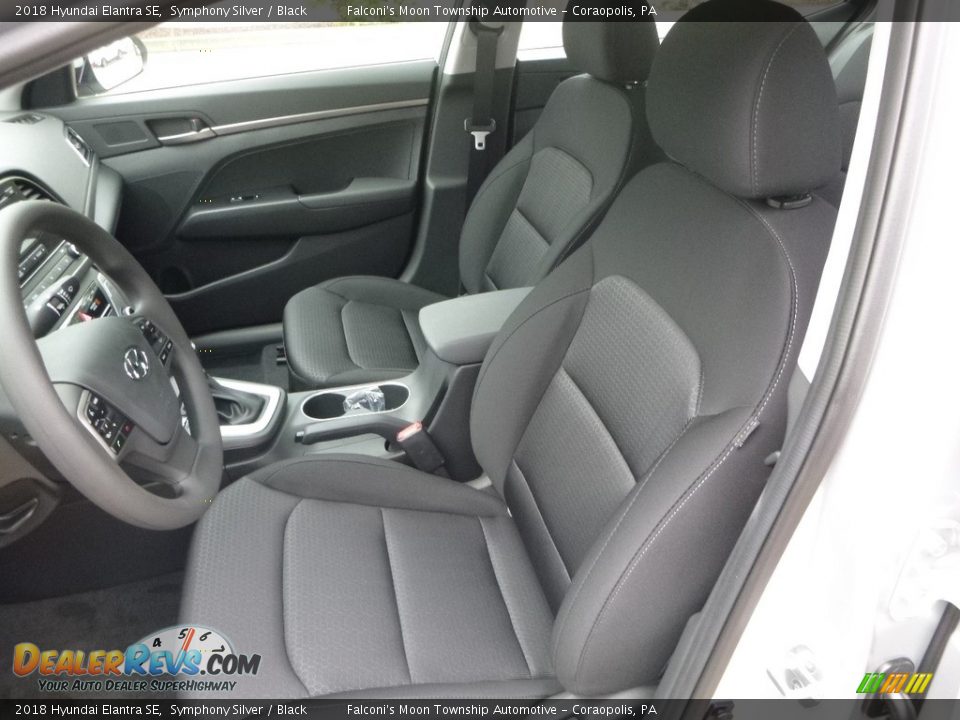 2018 Hyundai Elantra SE Symphony Silver / Black Photo #12