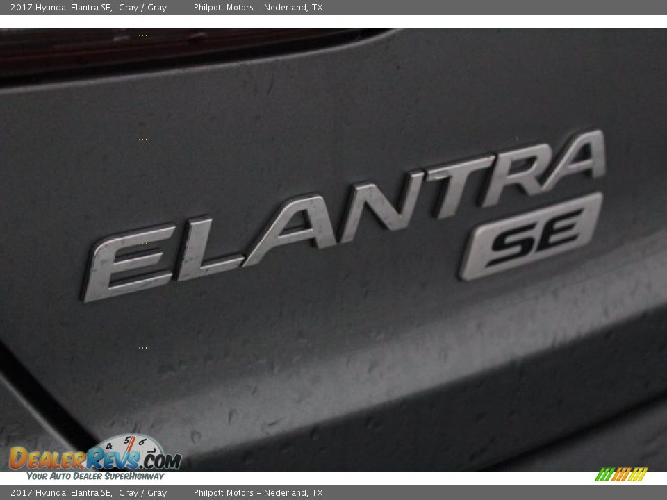 2017 Hyundai Elantra SE Gray / Gray Photo #12