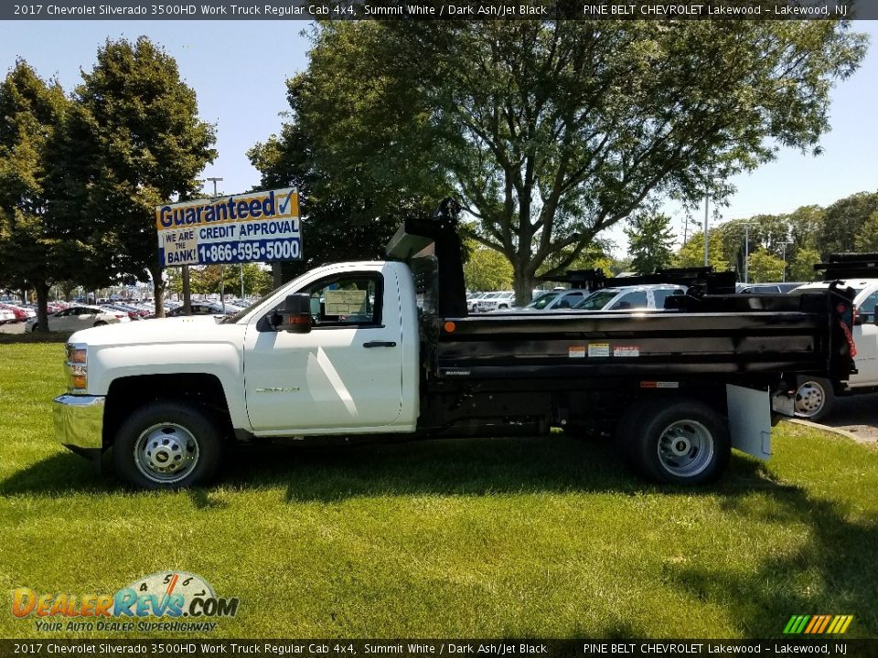 2017 Chevrolet Silverado 3500HD Work Truck Regular Cab 4x4 Summit White / Dark Ash/Jet Black Photo #3
