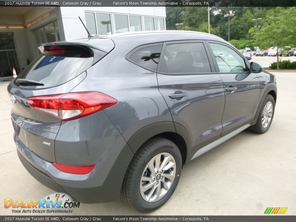 2017 Hyundai Tucson SE AWD Coliseum Gray / Gray Photo #2