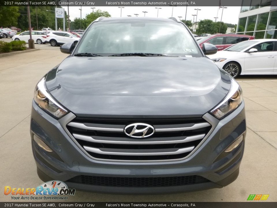 2017 Hyundai Tucson SE AWD Coliseum Gray / Gray Photo #4