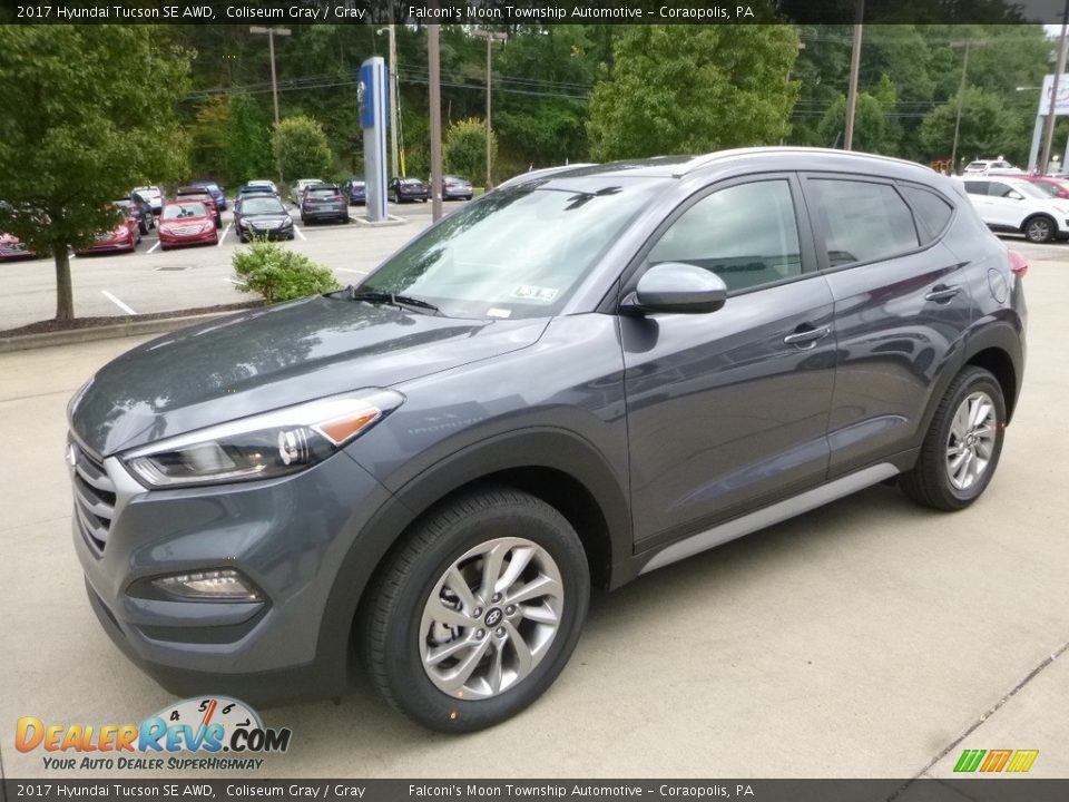 2017 Hyundai Tucson SE AWD Coliseum Gray / Gray Photo #5