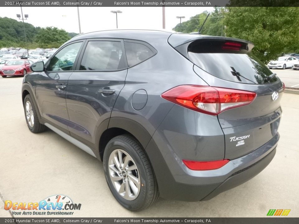 2017 Hyundai Tucson SE AWD Coliseum Gray / Gray Photo #6