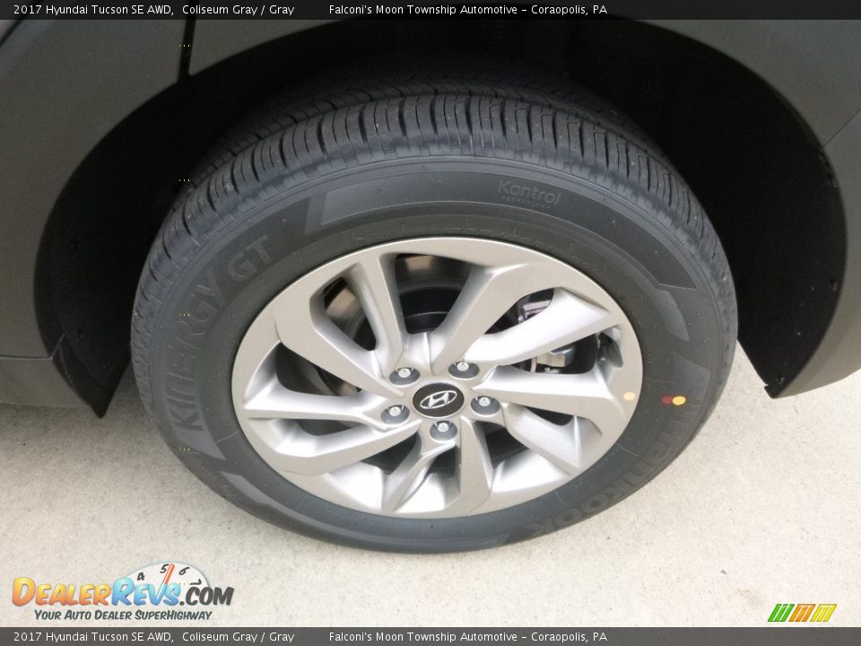 2017 Hyundai Tucson SE AWD Coliseum Gray / Gray Photo #8