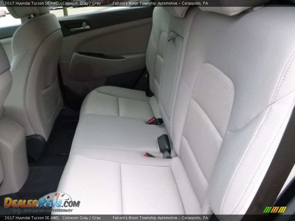 2017 Hyundai Tucson SE AWD Coliseum Gray / Gray Photo #9