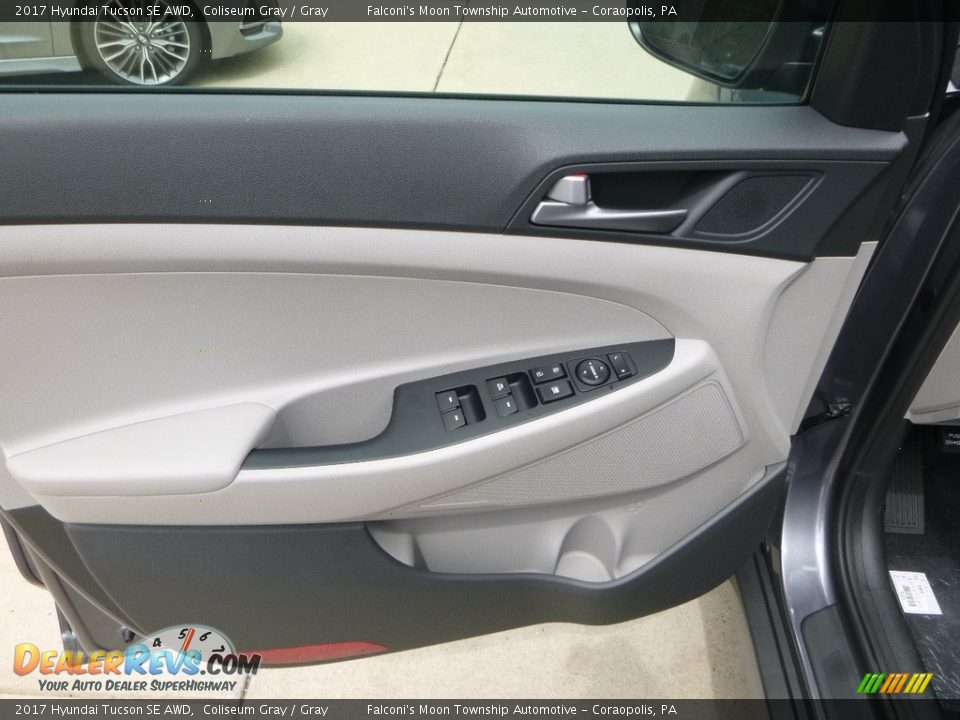 2017 Hyundai Tucson SE AWD Coliseum Gray / Gray Photo #12