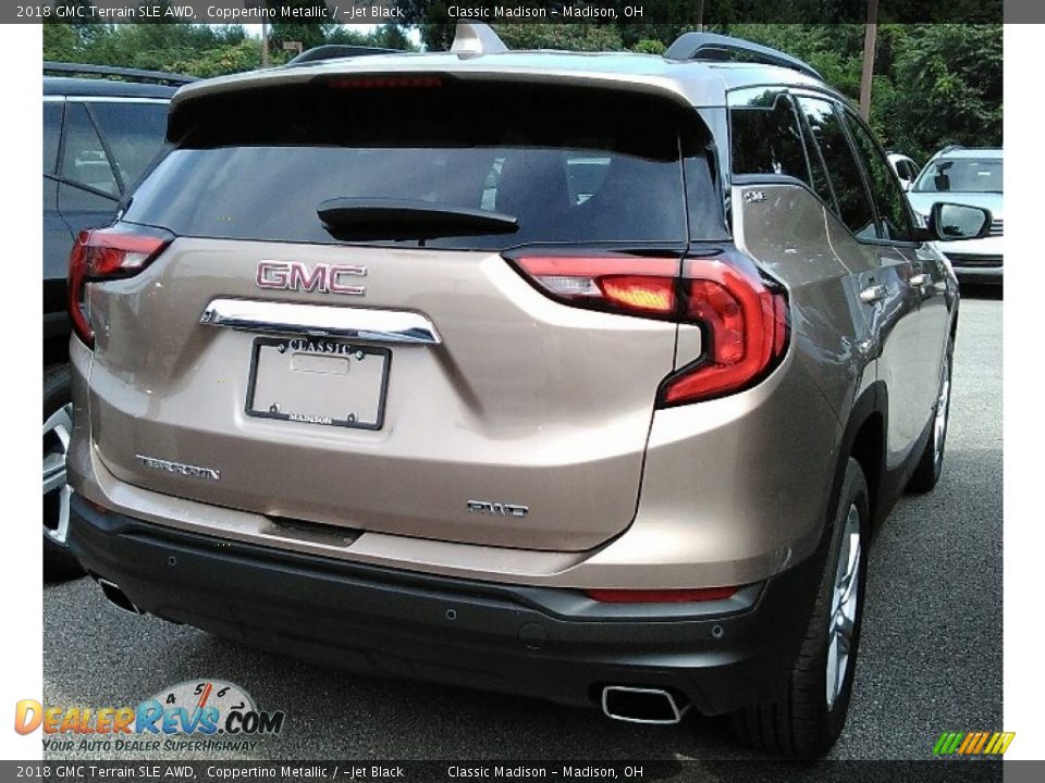 2018 GMC Terrain SLE AWD Coppertino Metallic / ­Jet Black Photo #2