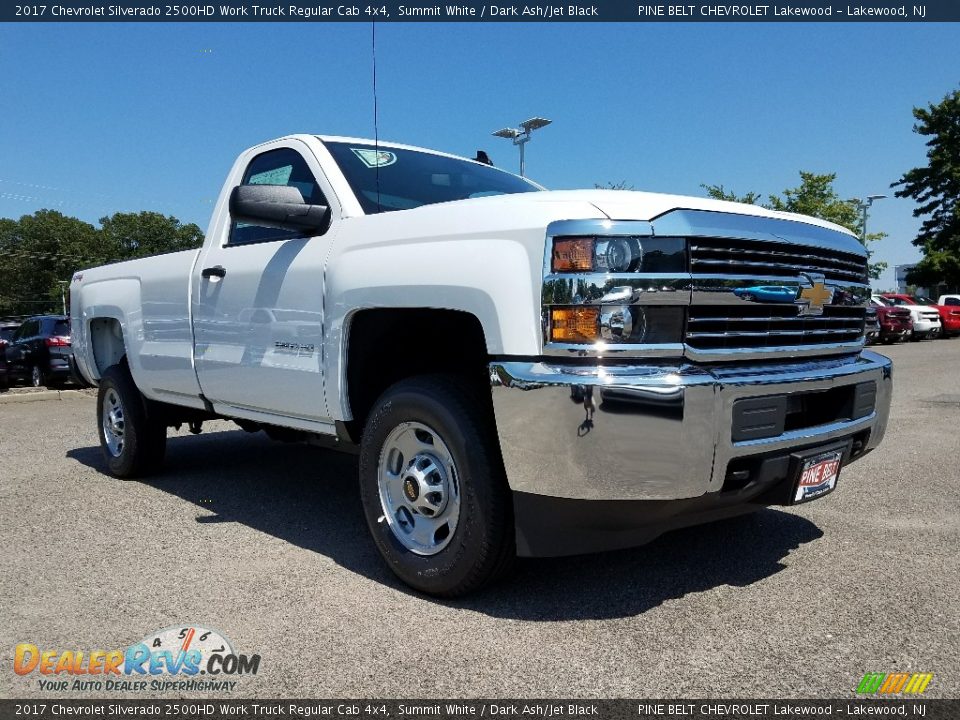 2017 Chevrolet Silverado 2500HD Work Truck Regular Cab 4x4 Summit White / Dark Ash/Jet Black Photo #1