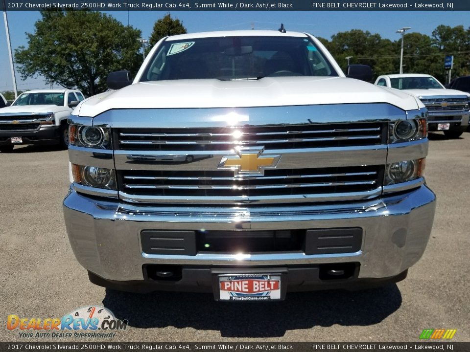 2017 Chevrolet Silverado 2500HD Work Truck Regular Cab 4x4 Summit White / Dark Ash/Jet Black Photo #2