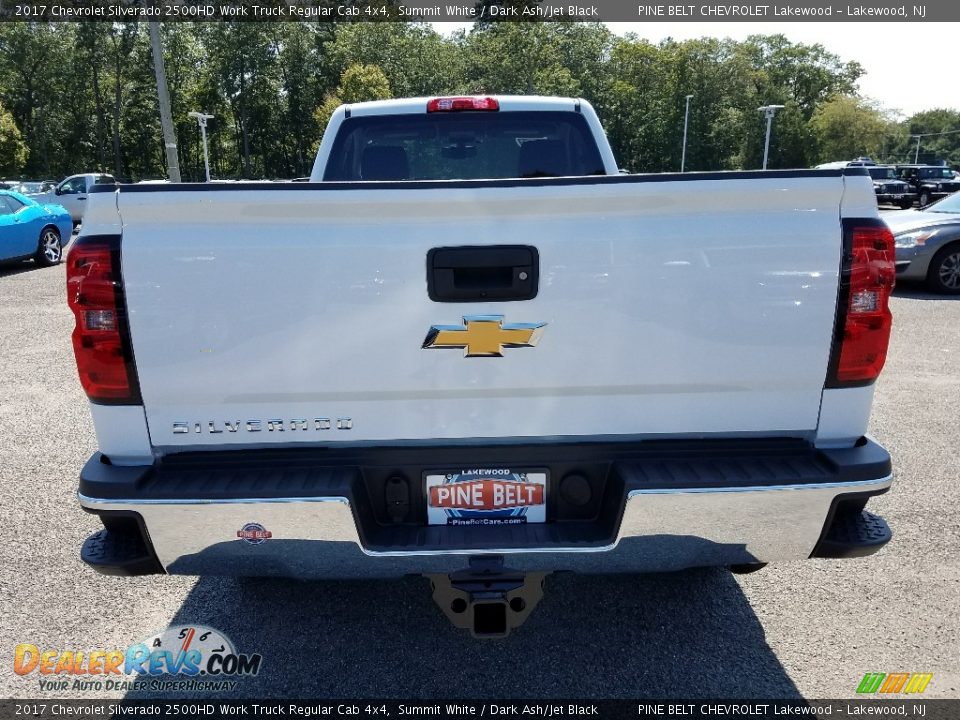 2017 Chevrolet Silverado 2500HD Work Truck Regular Cab 4x4 Summit White / Dark Ash/Jet Black Photo #5