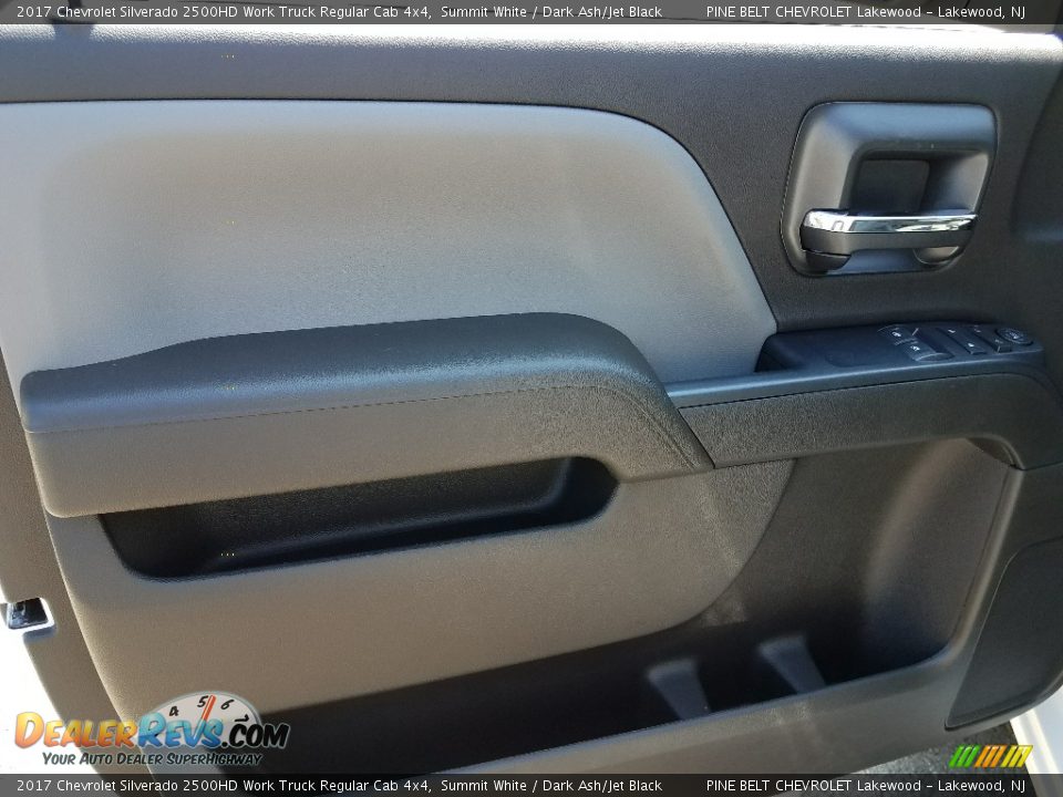 2017 Chevrolet Silverado 2500HD Work Truck Regular Cab 4x4 Summit White / Dark Ash/Jet Black Photo #8