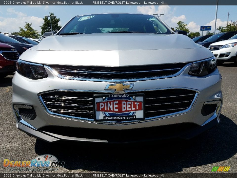 2018 Chevrolet Malibu LS Silver Ice Metallic / Jet Black Photo #2