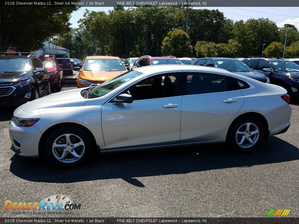 2018 Chevrolet Malibu LS Silver Ice Metallic / Jet Black Photo #3