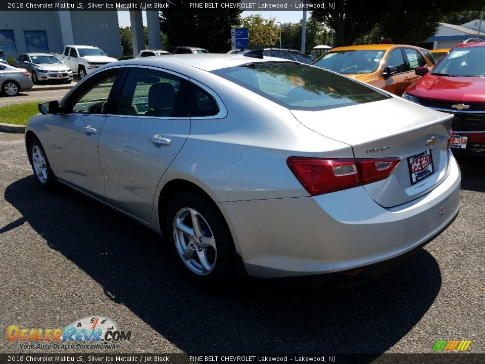 2018 Chevrolet Malibu LS Silver Ice Metallic / Jet Black Photo #4
